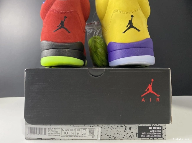 Jordan What The Retro CZ5725-700 5 0816